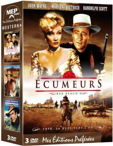 Coffret western, vol. 1 : les écumeurs ; shenandoah - les prairies de l'honneur ; rancho bravo [FR Import]