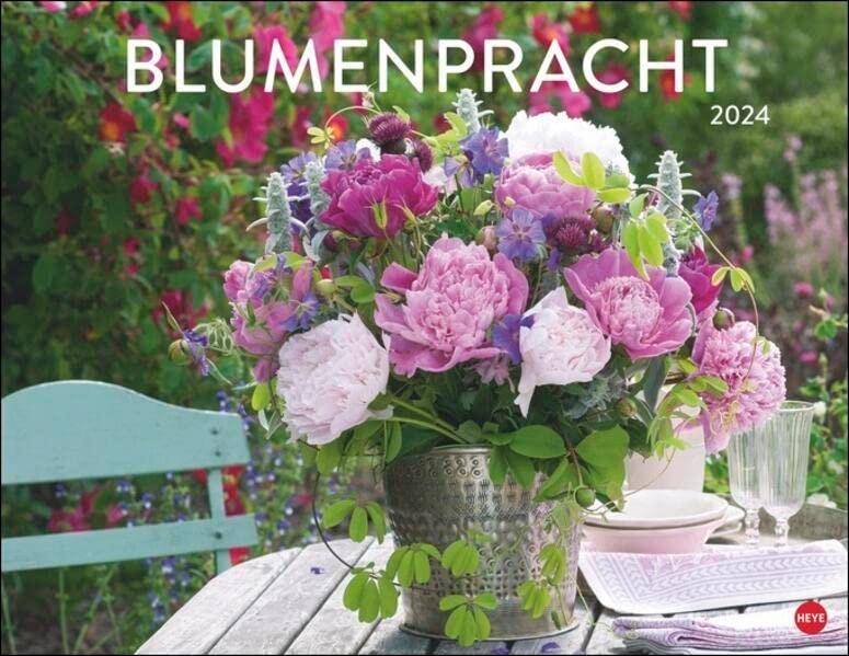 Blumenpracht Posterkalender 2024