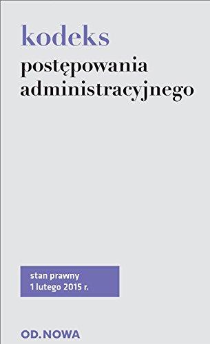 Kodeks postepowania administracyjnego