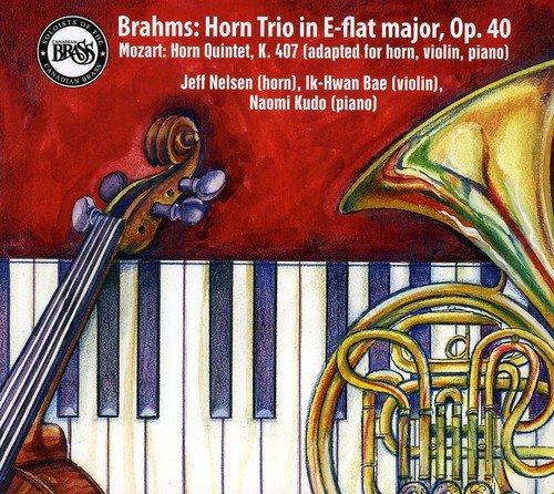 Brahms: Trio für Horn, Violine und Klavier Es-Dur Op.40 / Mozart: Hornquintett Es-Dur KV 407 (386c)