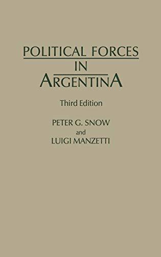 Political Forces in Argentina, Third Edition