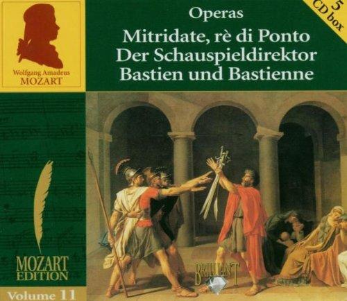 Mozart Edition, Vol.11: Mitridate,  Der Schauspieldirektor, Bastien und Bastienne