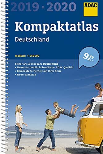 ADAC Kompaktatlas Deutschland 2019/2020 1:250 000 (ADAC Atlanten)