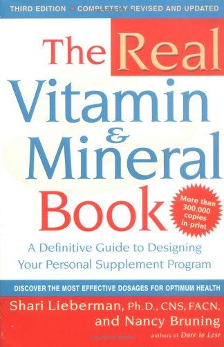 The Real Vitamin and Mineral Book (Avery Health Guides)