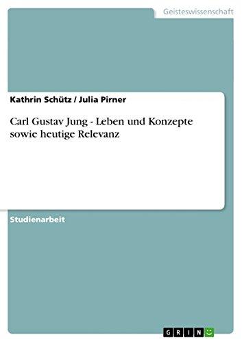 Carl Gustav Jung - Leben und Konzepte sowie heutige Relevanz