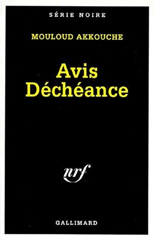 Avis déchéance