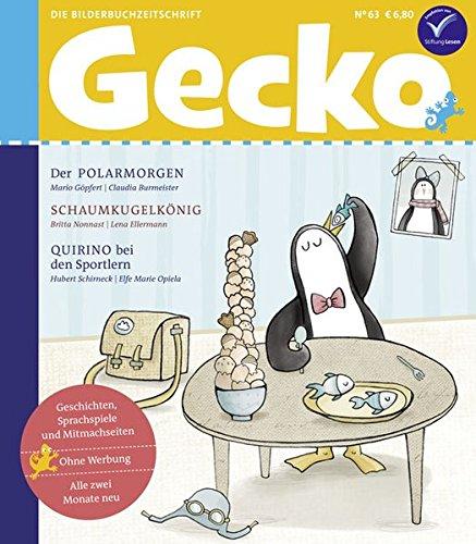 Gecko Kinderzeitschrift Band 63: Die Bilderbuchzeitschrift