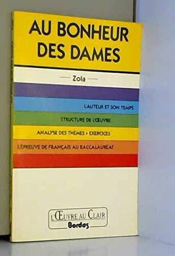 Au bonheur des dames, Zola