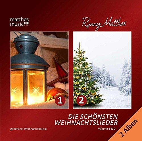 Die Schönsten Weihnachtslieder (2CDs - Vol. 1 & 2); Gemafreie instrumentale Weihnachtsmusik