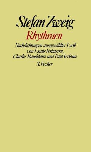 Rhythmen: Nachdichtungen ausgewählter Lyrik von Emile Verhaeren, Charles Baudelaire und Paul Verlaine: Nachdichtungen ausgewählter Lyrik von Emile ... Verlaine. Gesammelte Werke in Einzelbänden