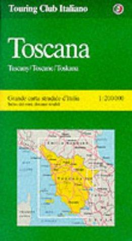 Toscana (Pisa, Florence, Sienna) (Regional Maps)