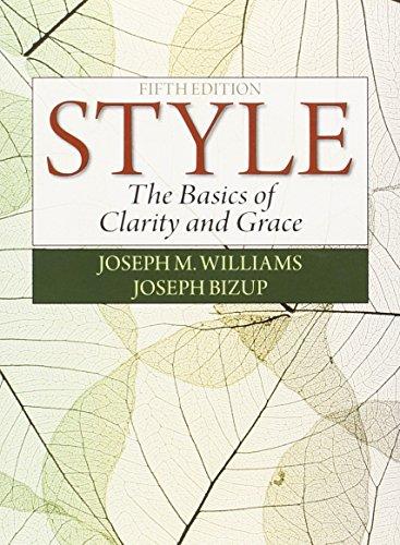 Style: The Basics of Clarity and Grace