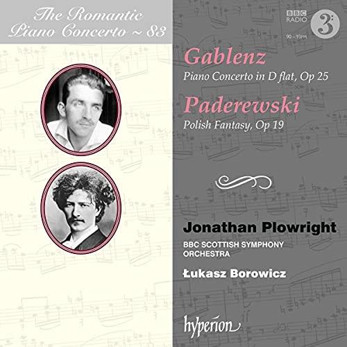 Gablenz/Paderewski: Romantic Piano Concerto Vol. 83