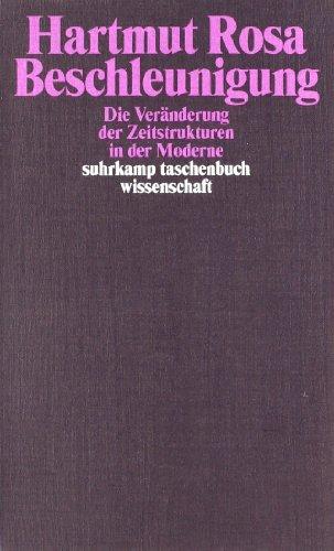 Beschleunigung. Die Veränderung der Zeitstrukturen in der Moderne