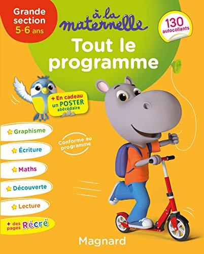 A la maternelle, grande section, 5-6 ans : tout le programme