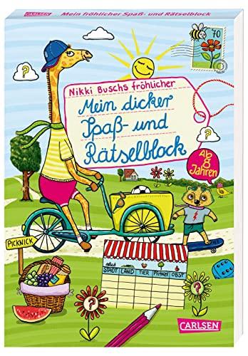 Mein dicker Spaß- und Rätselblock: Ab 8 Jahren | Knobelspaß für Freizeit und Ferien | Anti-Langeweile-Garantie für Mädchen und Jungs (11)