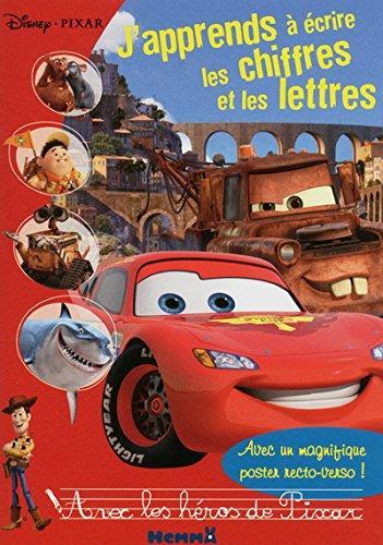 J'apprends à écrire les chiffres et les lettres avec les héros de Pixar