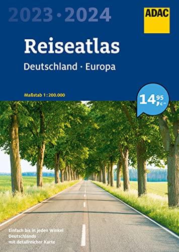 ADAC Reiseatlas Deutschland, Europa 2023/2024 1:200 000 (ADAC Atlanten)