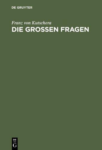 Die grossen Fragen. Philosophisch-theologische Gedanken