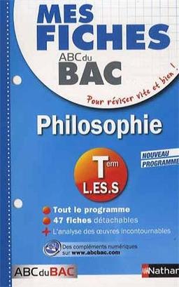 Philosophie, terminale L, ES, S : nouveau programme