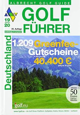 Albrecht Golf Führer Deutschland 19/20 inklusive Gutscheinbuch