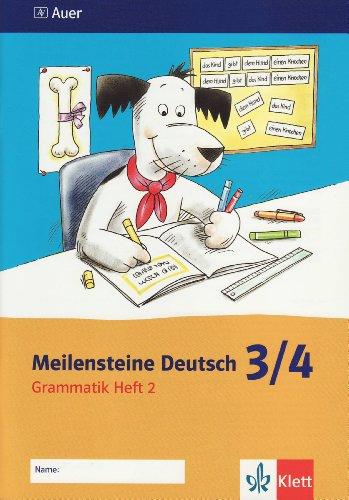 Meilensteine Deutsch - Grammatik / 3./4. Klasse