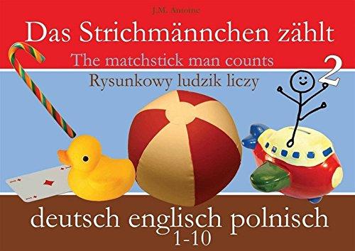 Das Strichmännchen zählt. Deutsch / Englisch / Polnisch