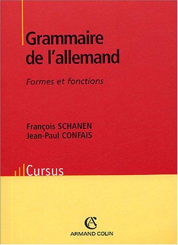 Grammaire de l'allemand : formes et fonctions