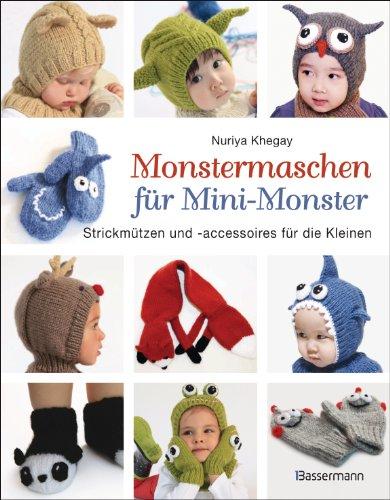 Monstermaschen für Mini-Monster. Strickmützen und -accessoires für die Kleinen