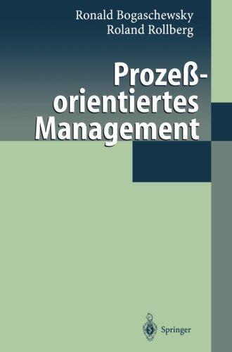 Prozeßorientiertes Management