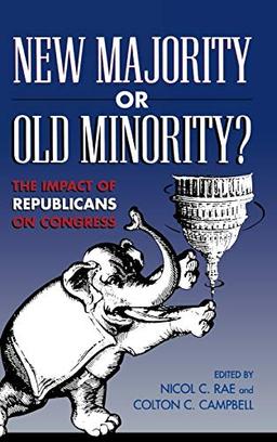 New Majority or Old Minority?: The Impact of the Republicans on Congress