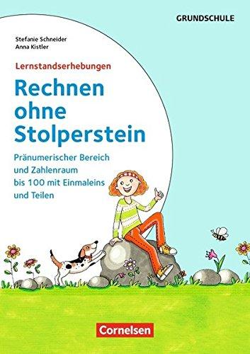 Rechnen ohne Stolperstein - Neubearbeitung: Zu allen Bänden - Lernzielkontrollen: Pränumerischer Bereich und Zahlenraum bis 1000 mit Einmaleins und Teilen. Kopiervorlagen