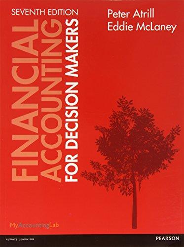 Financial Accounting for Decision Makers