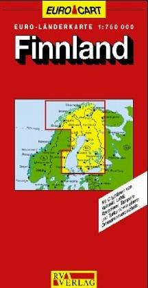 Finnland 1 : 800 000. RV- Karte. (7310 480). ( Große RV Länderkarte) (GeoCenter Euro Map)