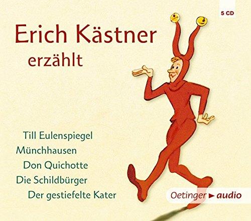 Erich Kästner erzählt (5 CD): Ungekürzte Lesung, ca. 246 min.