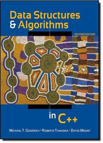 Data Structures and Algorithms in C++