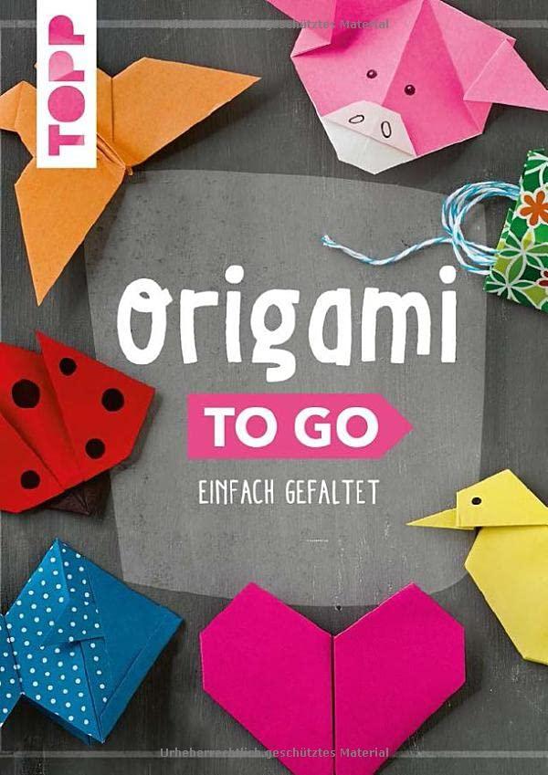 Origami to go: Das Falt-Buch für jede Tasche. Pocket-Format mit verdeckter Spiralbindung