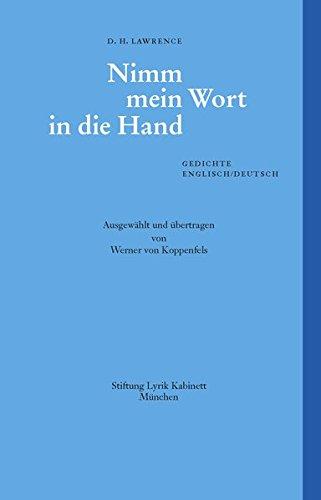 Nimm mein Wort in die Hand.: Gedichte (Blaue Bücher)