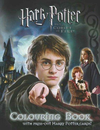 Harry Potter and the Goblet of Fire: Colouring Book with Cards