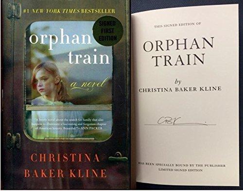 Christina Baker Kline - SIGNED - Orphan Train - 1s