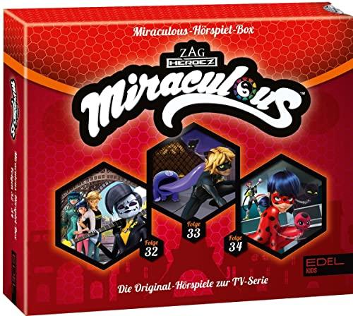 Miraculous - Geschichten von Ladybug & Cat Noir - Die Hörspiel-Box mit den Folgen 32 - 34 - Die Original-Hörspiele zur TV-Serie