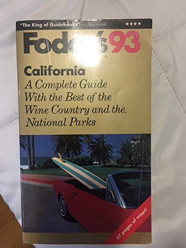 FODOR-CALIFORNIA'93 (Gold Guides)