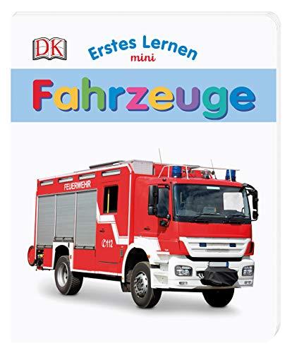 Erstes Lernen mini. Fahrzeuge: Bildwörterbuch mit Glitzerfolie ab 1 Jahr