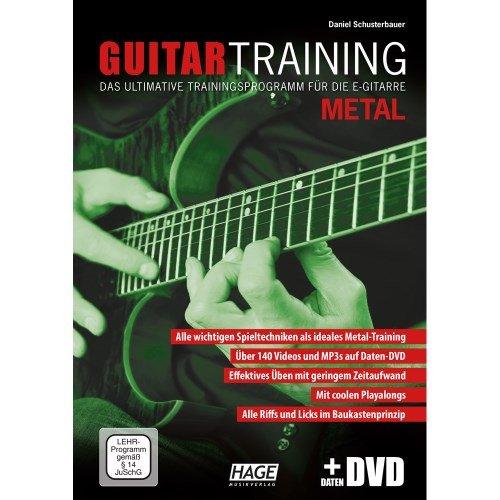 Hage - Guitar Training Metal (mit Daten-DVD)