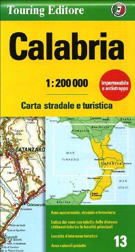 Calabria 1:200.000 (Regional Road Map)