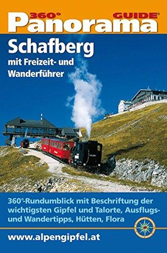 Panorama-Guide, Schafberg/Wolfgangsee-Region: 360°-Gipfelpanorama mit Freizeit- und Wandertipps (Panorama-Guides / Freizeit- und Wandertipps in beschriftetem, ausfaltbarem Panoramafoto)