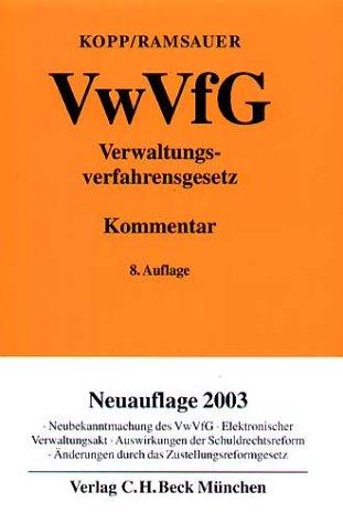 Verwaltungsverfahrensgesetz ( VwVfG)