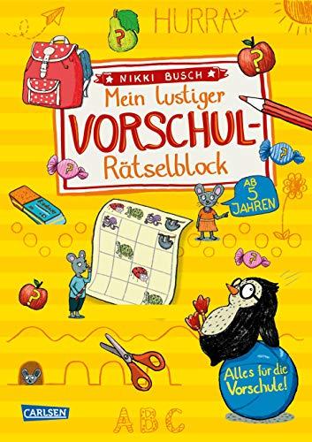 Mein lustiger Vorschul-Rätselblock: Rätsel für die Vorschule