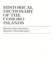 Historical Dictionary of the Comoro Islands (African Historical Dictionaries)