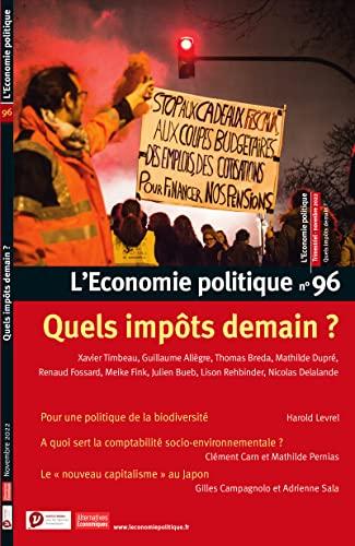 Economie politique (L'), n° 96. Quels impôts demain ?